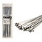 Kable Kontrol Cable Tie, Silver, Stainless Steel Type 304, 200 lbs Strength, 25 PK SSCT15 - alternate 1
